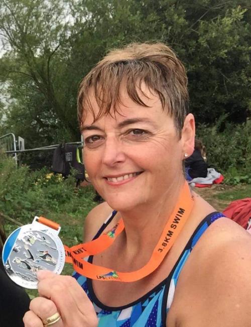 Medal winner Sarah Hicks