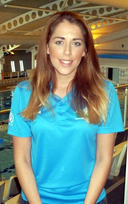 Saskia is a whizz at teaching swimming