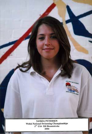 Saskia is a whizz at teaching swimming