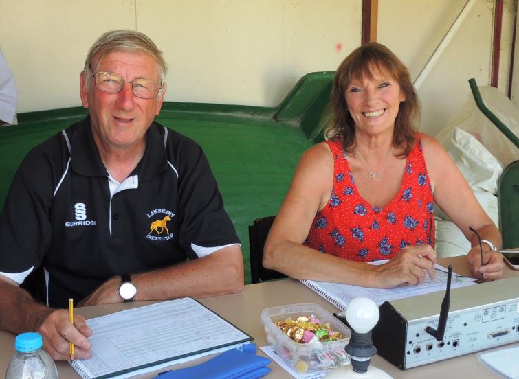 Scorers - Malcolm Thomas and Julie Davies