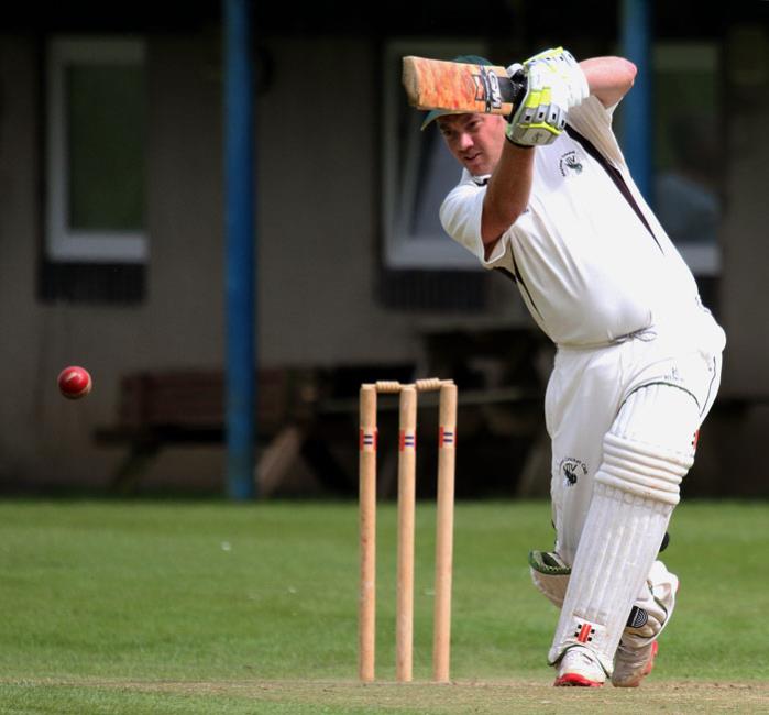 Scott John in good form with the bat for Neyland