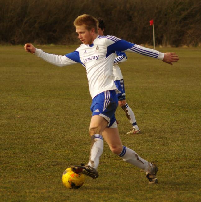 Scott Richards mops up at the back for Angle