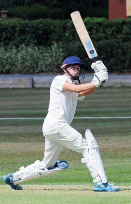 Seth smashes a six