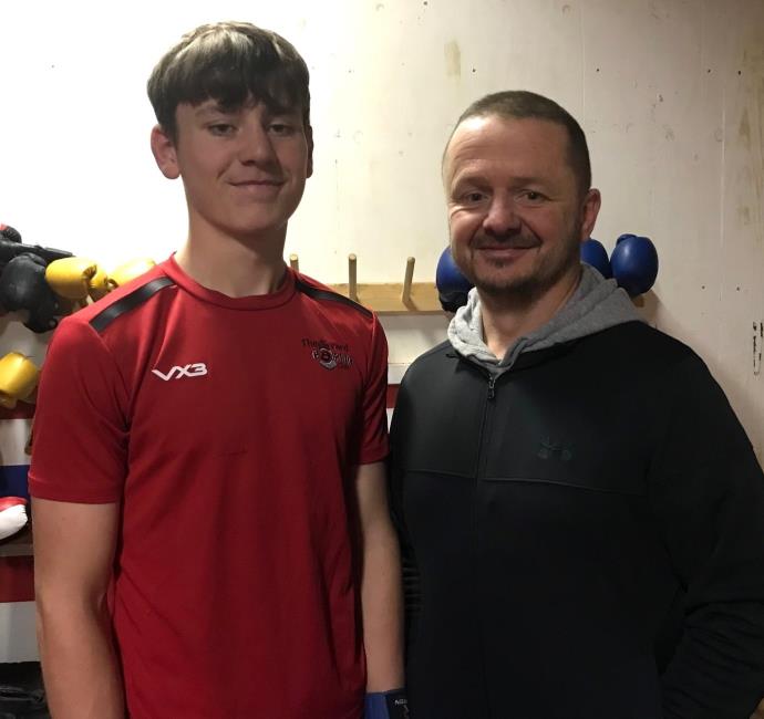 Sean Bolger with his dad Eddie