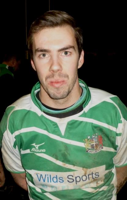 Sean Coles - four great tries for Whitland