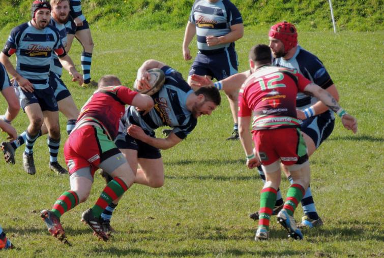 Sean Jenkins on a charge