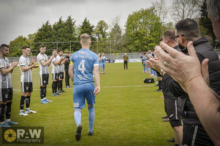 Guard of honour for Sean Pemberton