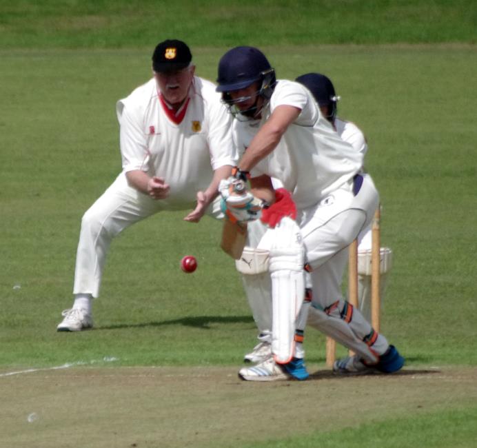 Sean Williams in action for Haverfordwest 2nds