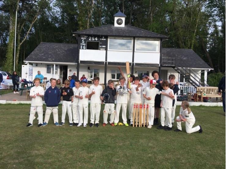 U11s Llechryd with Saundersfoot