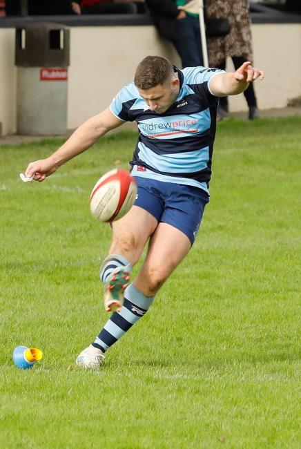 Shane Rossiter - conversions proved vital as Narberth Athletic beat The Quins