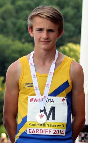 Shaun shines in the high hurdles 