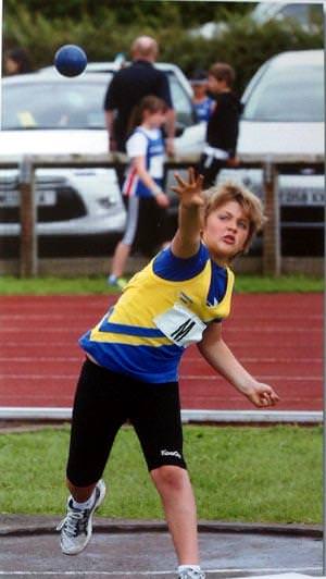 William is a winner in Field Athletics!