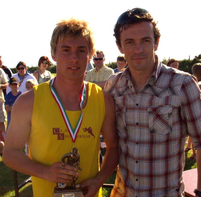 Simon Davies and man of the  match