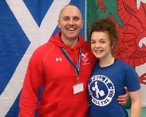Niamh’s flying the family’s and Pembrokeshire’s flag with distinction