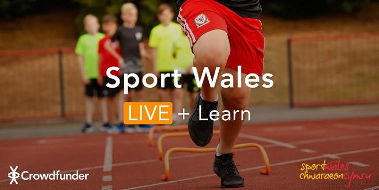 Crowdfund Sport LIVE + Learn webinar with Sport Wales