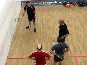 Pre-season coaching treat for local squash players