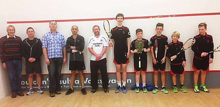 Fantastic clean Sweep for Meads Squash Club 