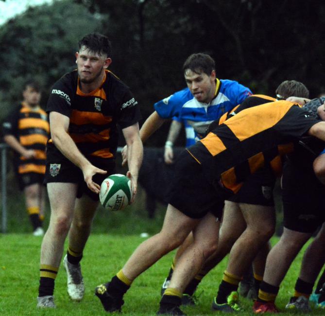 St Davids go for a scrum