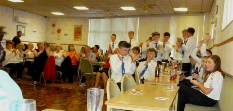 Standing applause