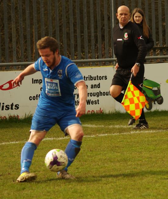 Steffan Williams scored a fantastic brace