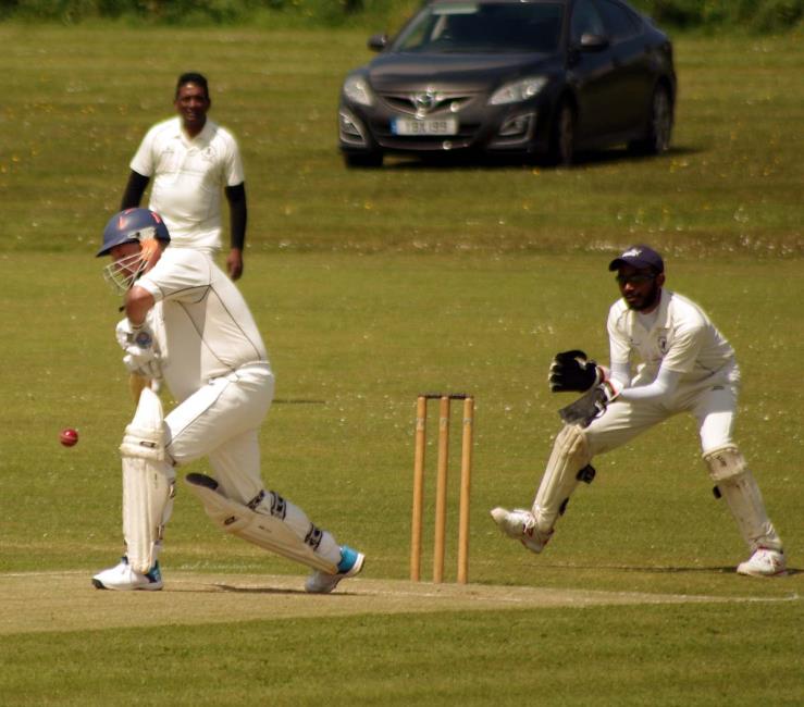 Johnston veteran Steve James out for a duck
