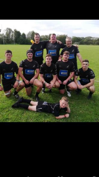 Steve with other fathers Graham Richards, Mathew Williams  and their sons