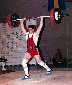 Steve is started back in weight lifting after a long time 