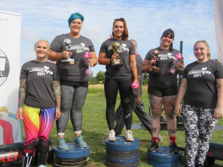 Strong women on the podium