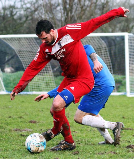 Action from Jesse Road where Monkton won 3-2 against Narberth