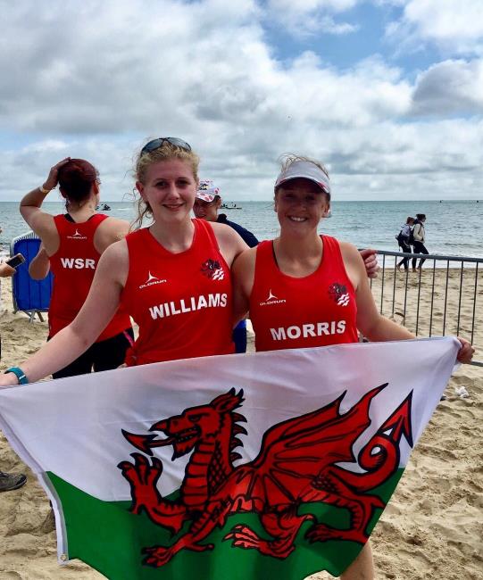  Swyn Williams representing Wales