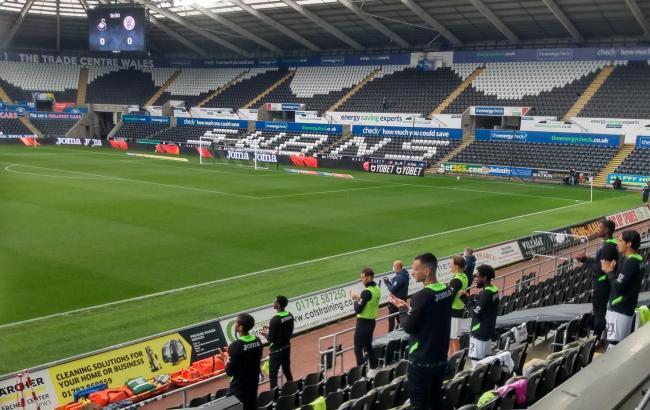 The empty Liberty Stadium