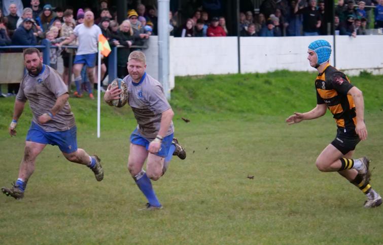 Gareth John - two tries for Haverfordwest