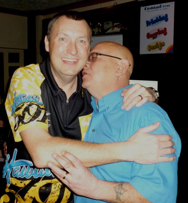 A hug from a great fan