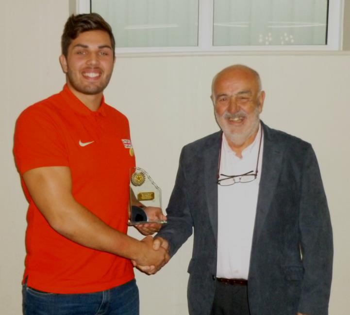 Bill Carne with James Tomlinson