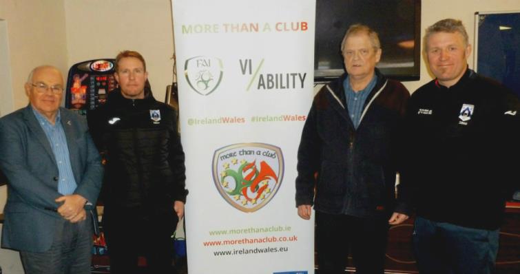 Svend with Barry Vaughan, Steve Batty and Wyndham Williams
