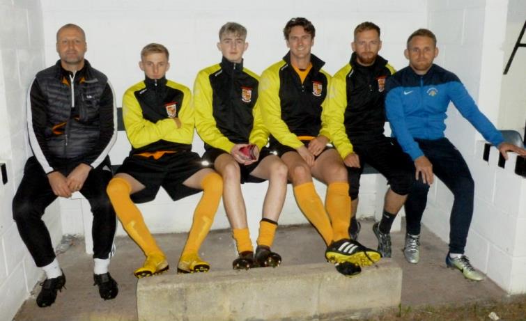 The Pembrokeshire League dug out