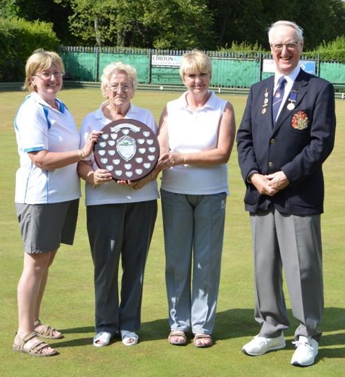  Mrs Julie Morgan (Haverfordwest BC), Mrs Diana Davies (Pembroke Dock BC) and Mrs Mandy Lewis (Haverfordwest BC)