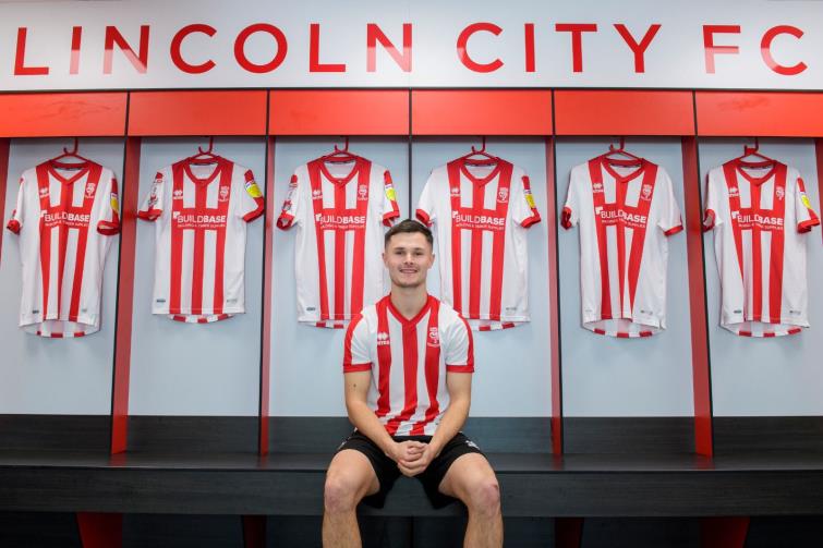Liam Cullen in the changing room