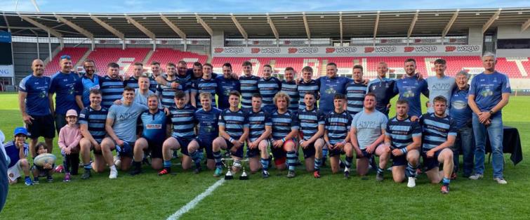 The winning Narberth team
