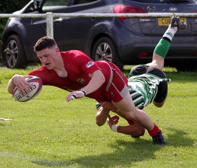 Tom Harding Jones grabbed a first half brace for Pembroke