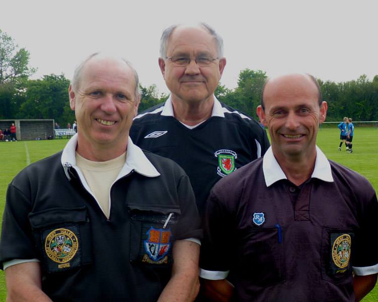 Paul’s as enthusiastic as ever after 38 years with his football whistle 