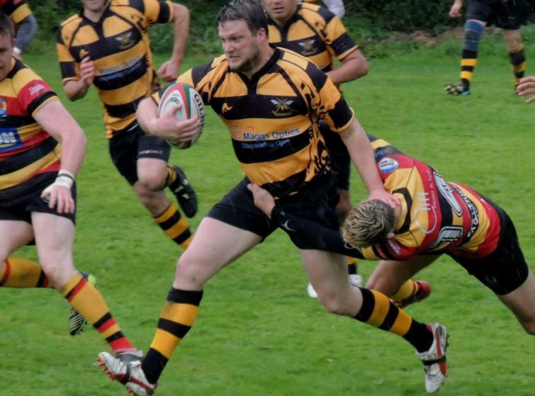 Paul Jonker looks strong for Llangwm