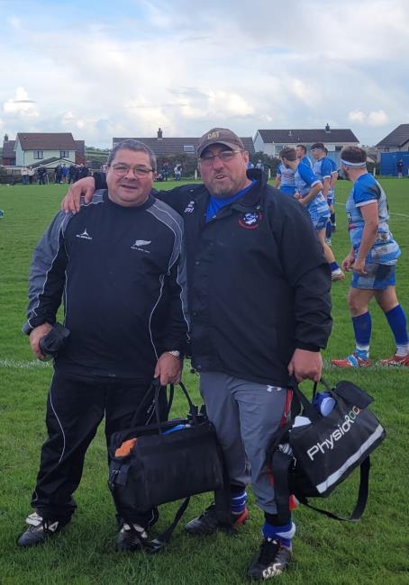 Peter Davies and Romeo Colella