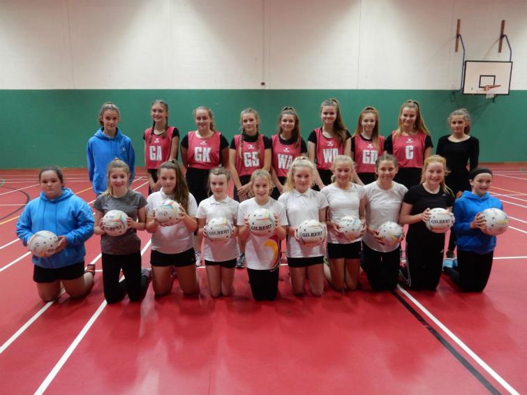 Pembroke Netball U13 and U15 Squads
