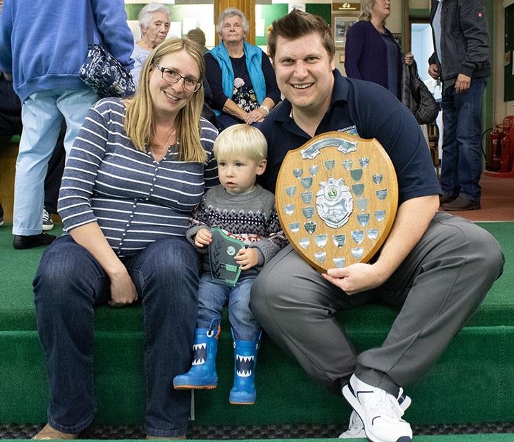 Pembs Captain Rhydian and his Family