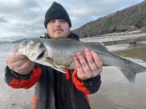 Phil shows off a good catch
