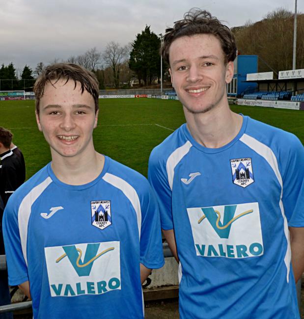 Rowan Nicholson and  Paul Miller