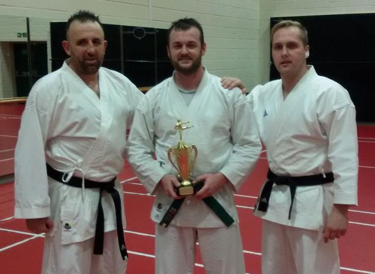 Rowland Adams with trophy