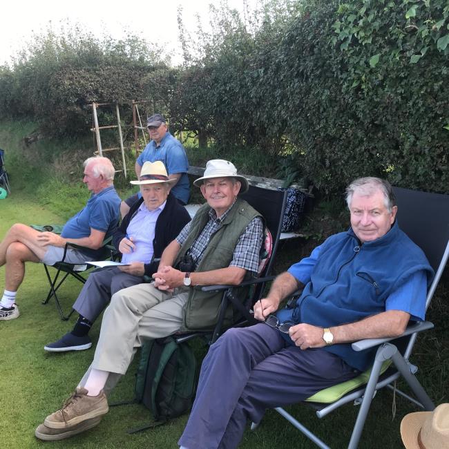 Ken Mathias, Roley Edwards and guests