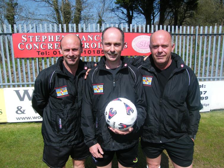 Roy Boswell and brothers Alan and Dean